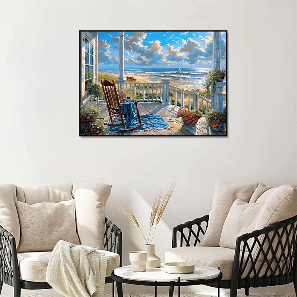 1PC frameless  Full Square Rou - Photo Mosaic Print recensie en prijs