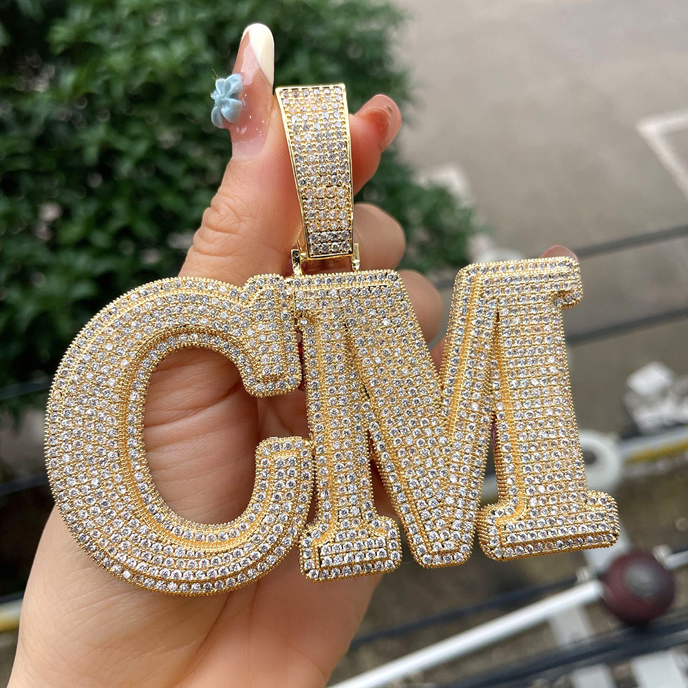 BIG Customized Name Letters Ic - Name Necklace Custom recensie en prijs