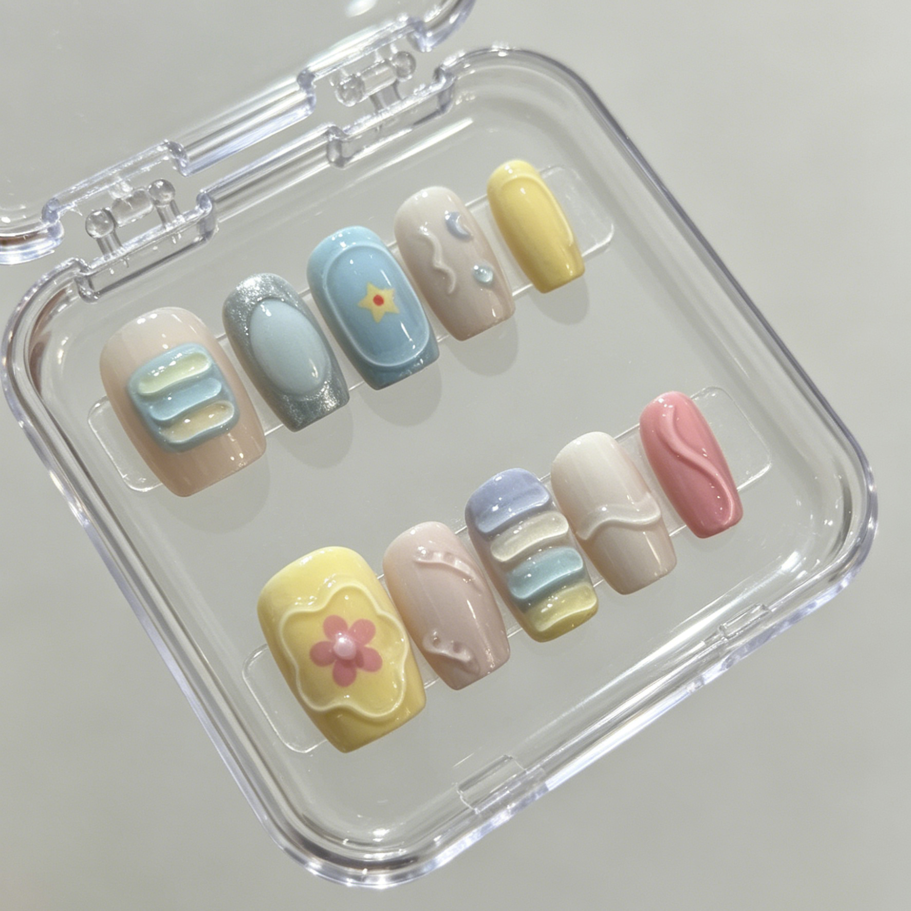 10 hand pressed short square n - Pressed Flower Art recensie en prijs