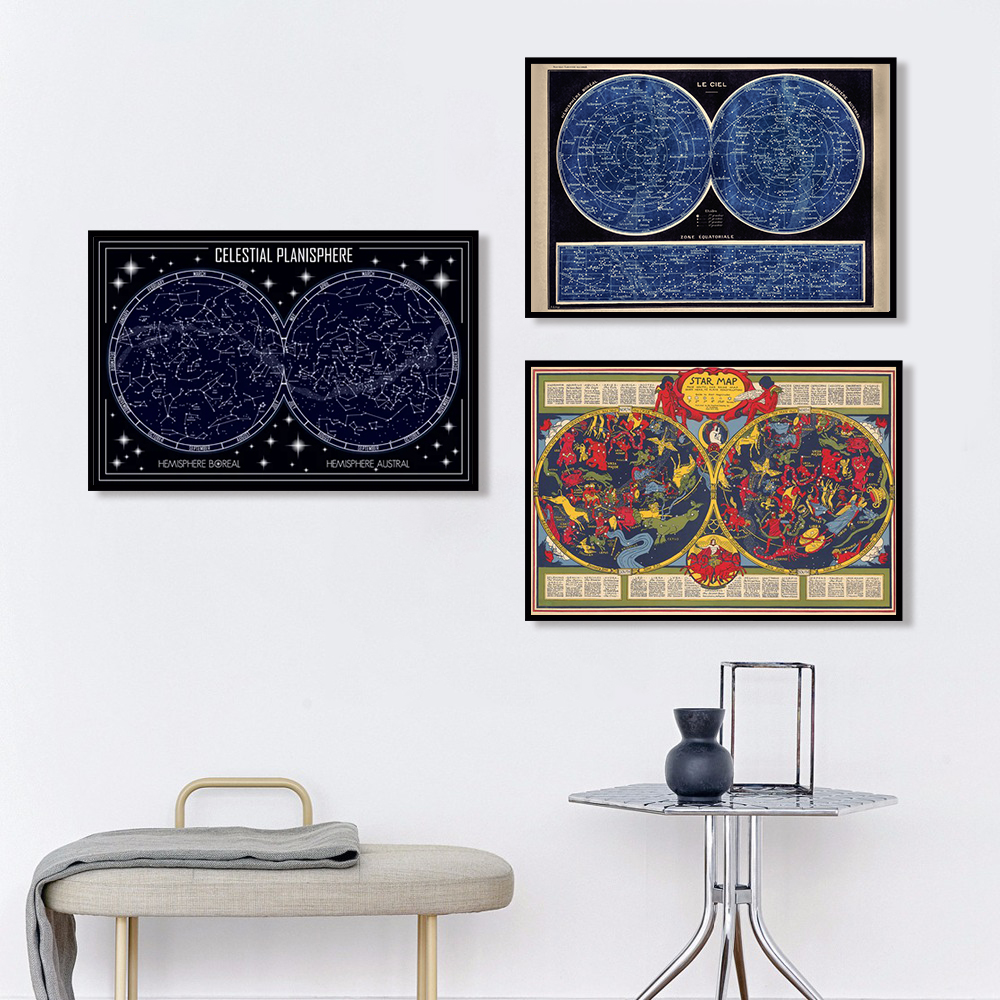 1pc Celestial Planisphere Map  - Custom Star Map recensie en prijs