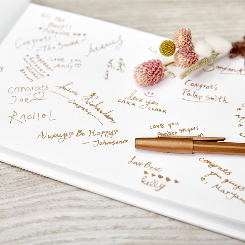 Custom Wedding White Guest Boo - Custom Photo Book recensie en prijs