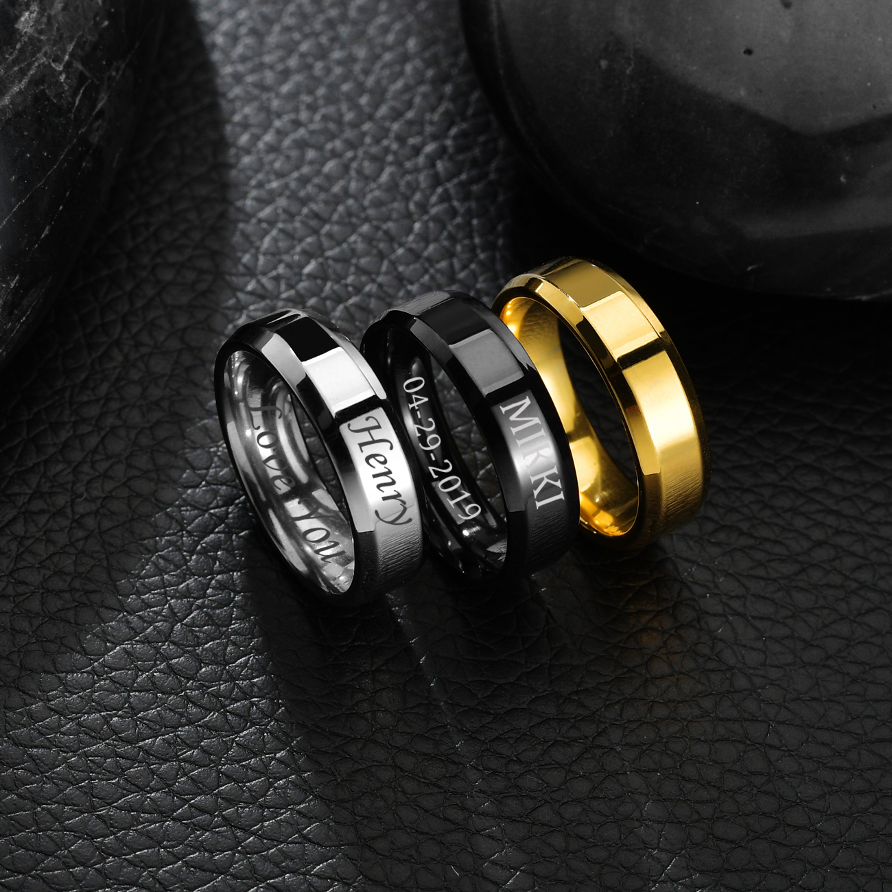 Atoztide 4/6/8mm Personalized  - Initial Ring Custom recensie en prijs
