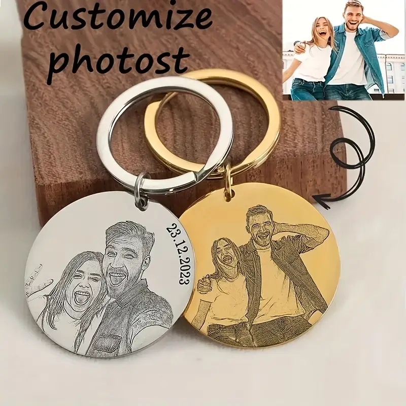 Personalized Engraved Portrait - Initial Ring Custom recensie en prijs