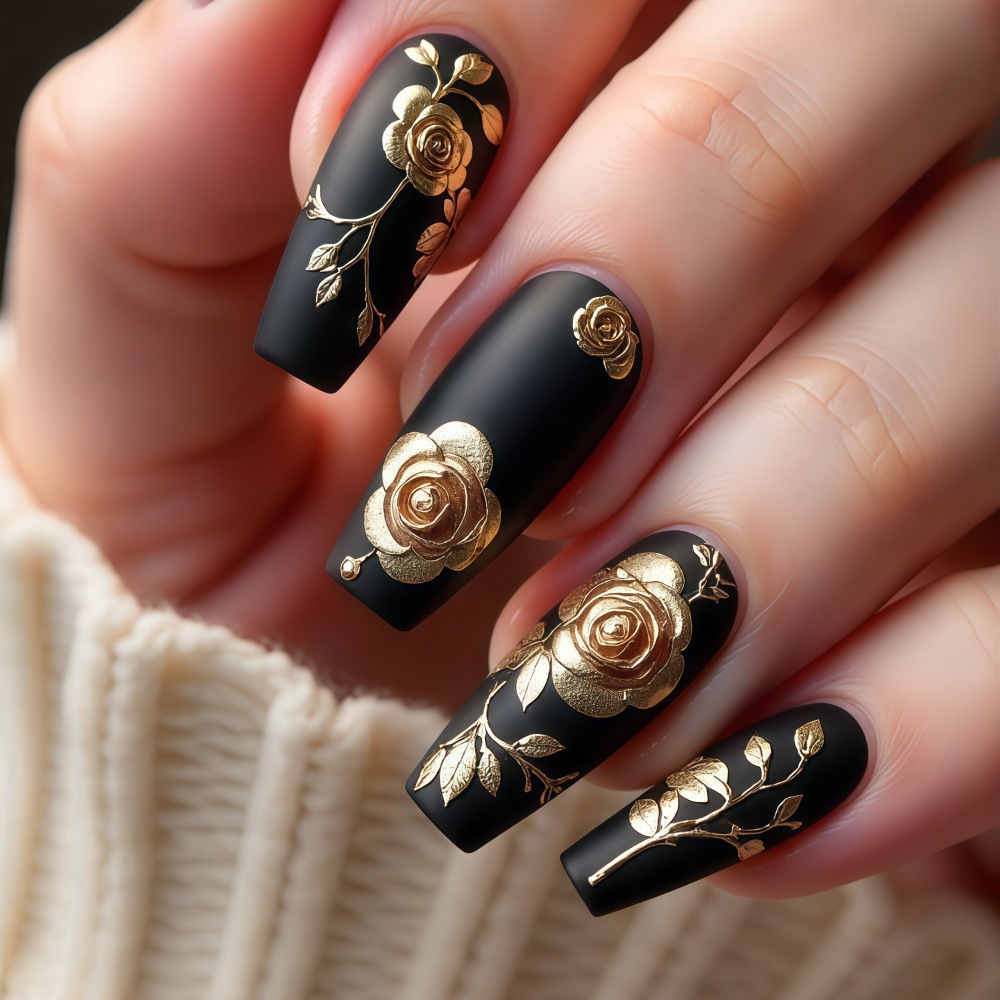 3D fake nails for women girls  - Pressed Flower Art recensie en prijs
