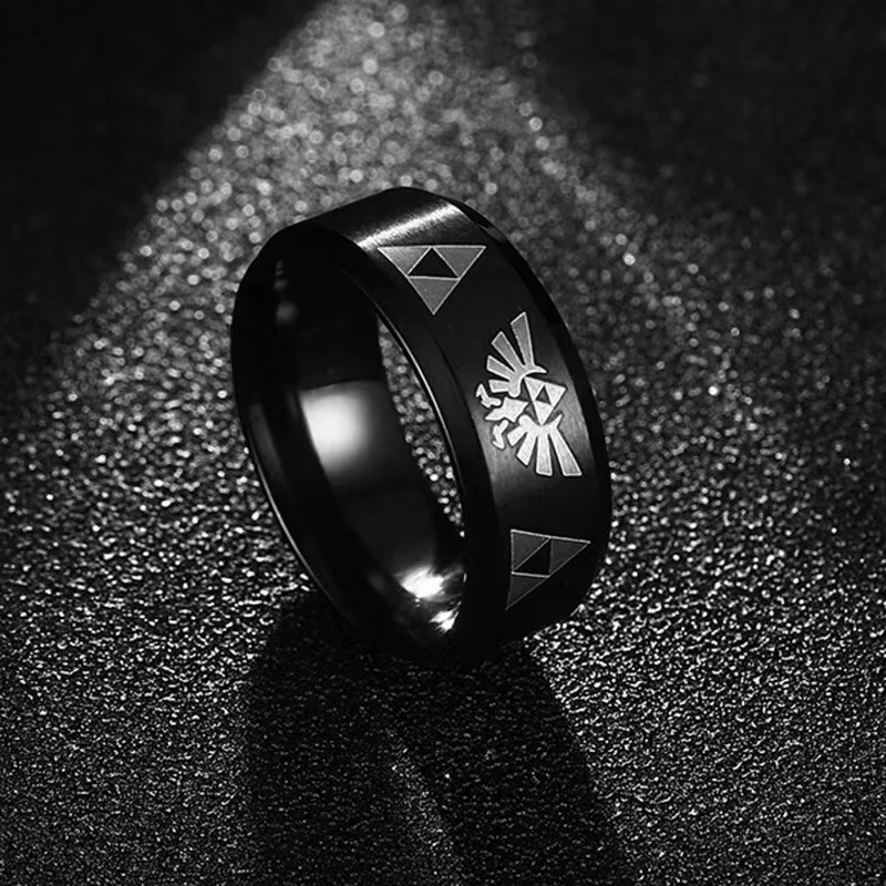 Fashion Anime Triforce Triangl - Initial Ring Custom recensie en prijs