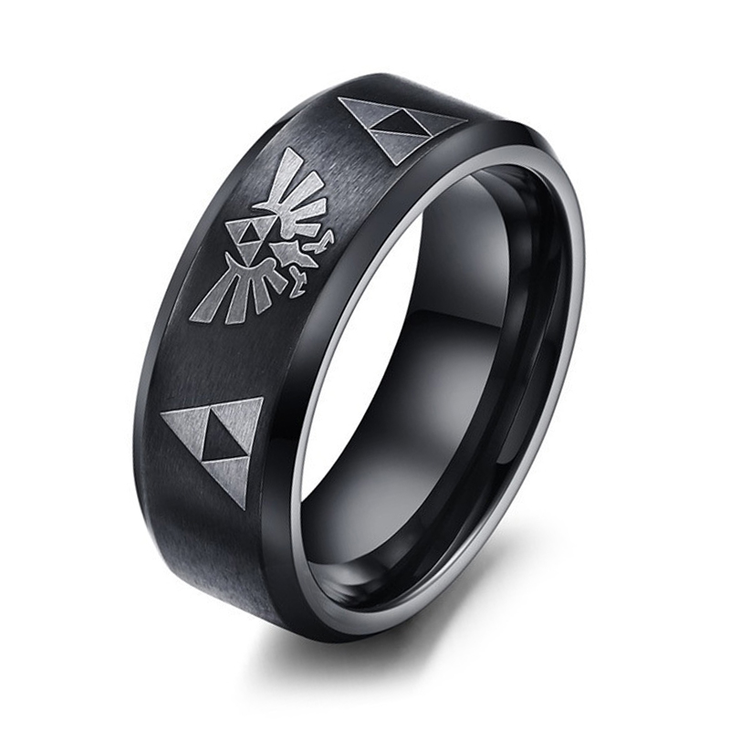 Fashion Anime Triforce Triangl - Initial Ring Custom recensie en prijs