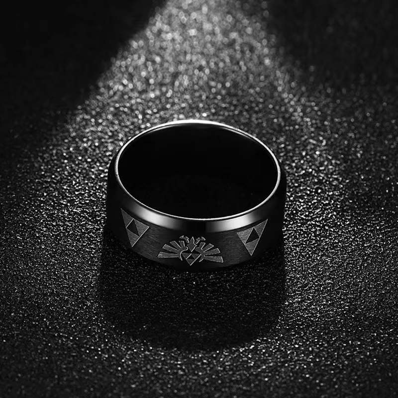 Fashion Anime Triforce Triangl - Initial Ring Custom recensie en prijs