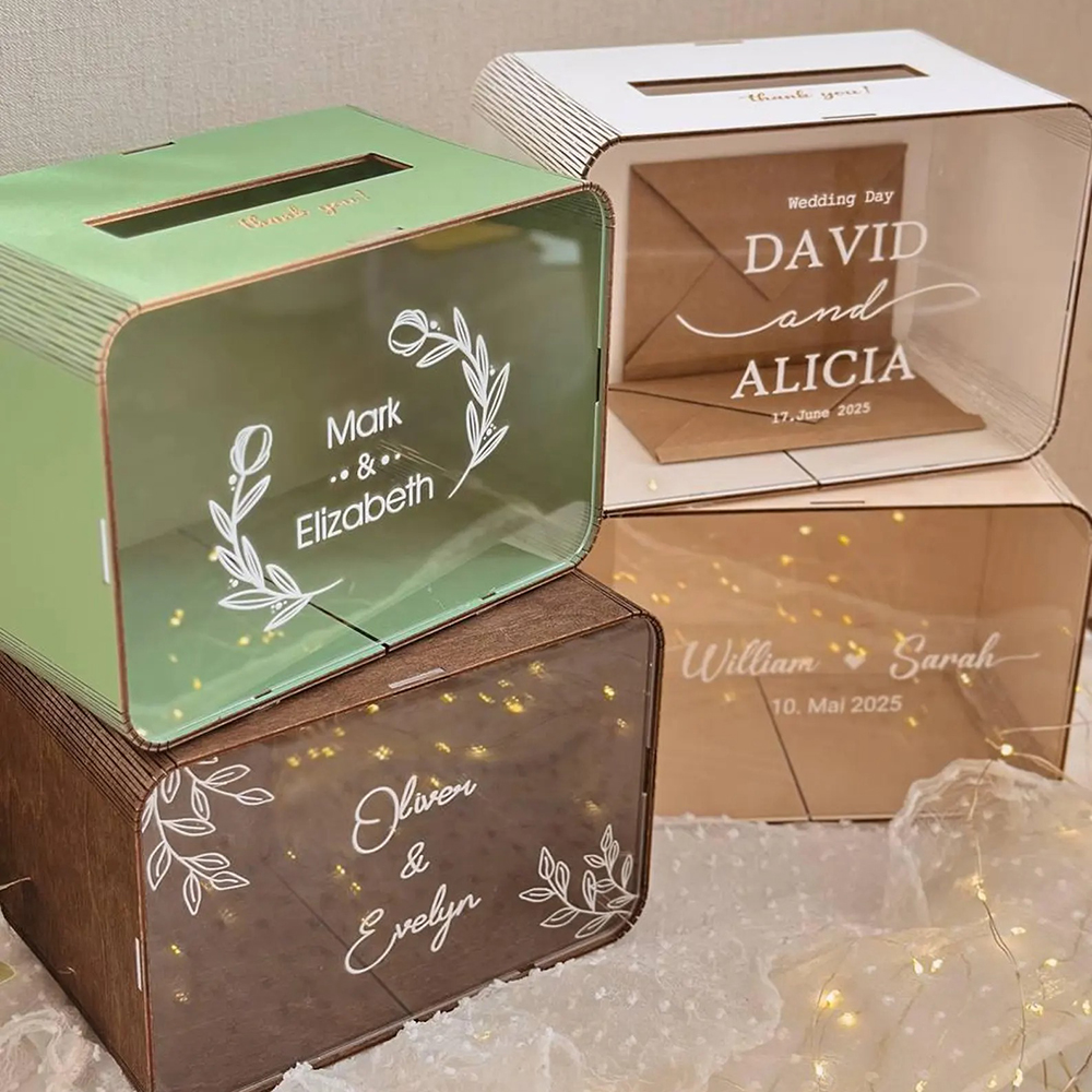 Custom Name Decals for Wedding - Personalized Name Box recensie en prijs