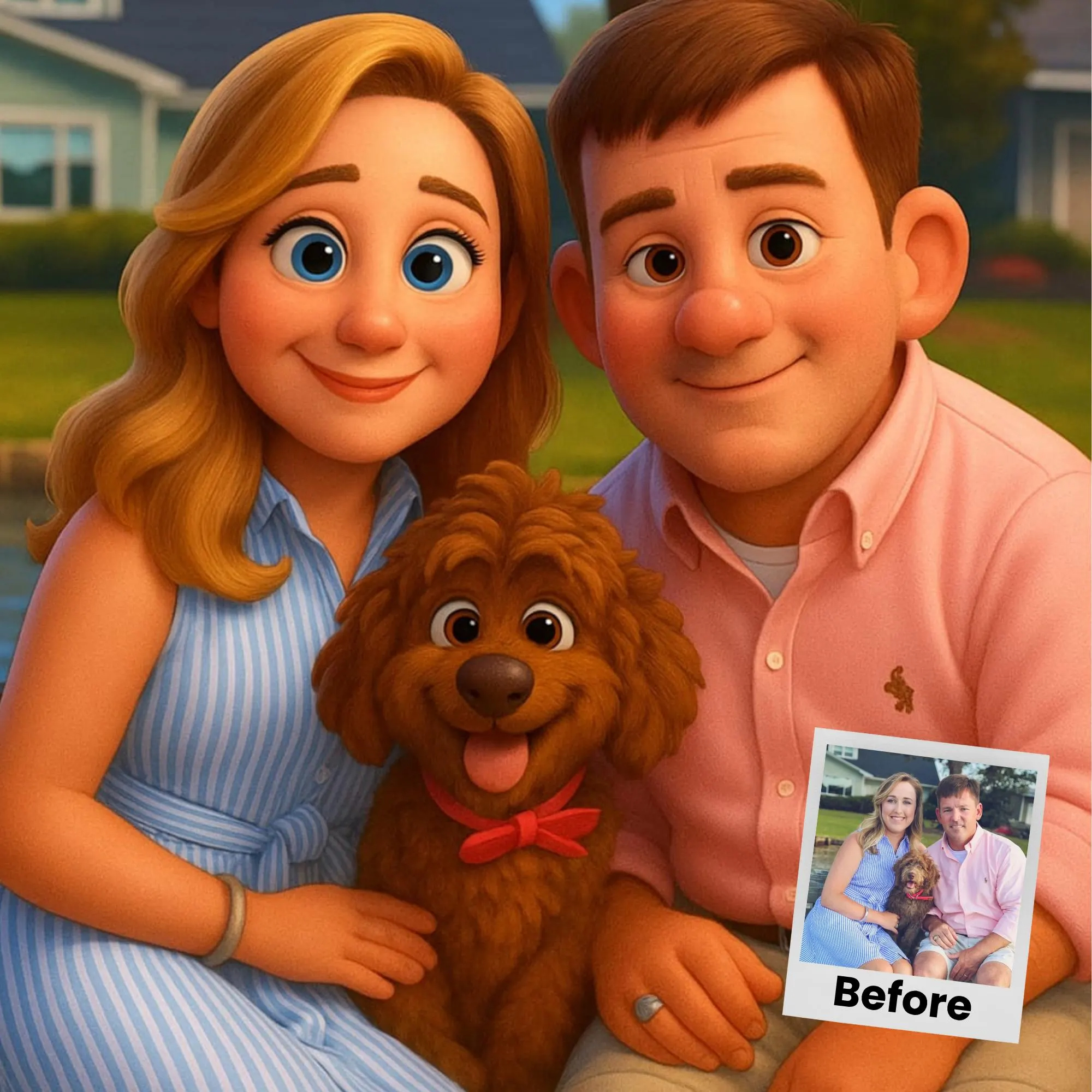 Custom Animated Character Fami - Pet Portrait Custom recensie en prijs