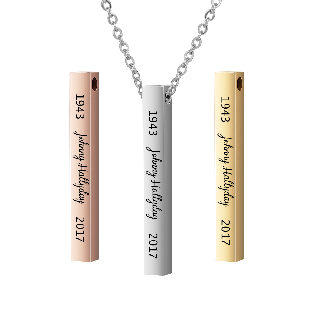 Customized Personalized French - Name Necklace Custom recensie en prijs