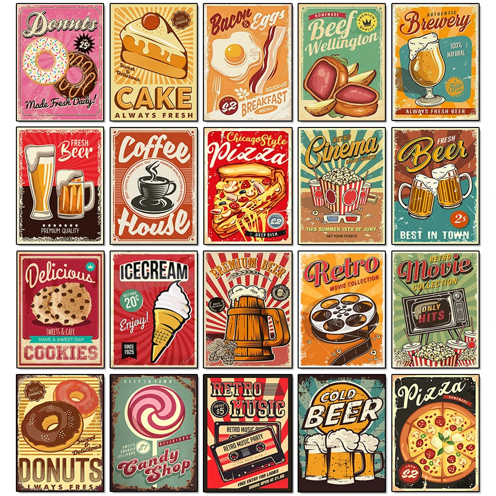 5D Diamond Painting Food Poste - Photo Mosaic Print recensie en prijs