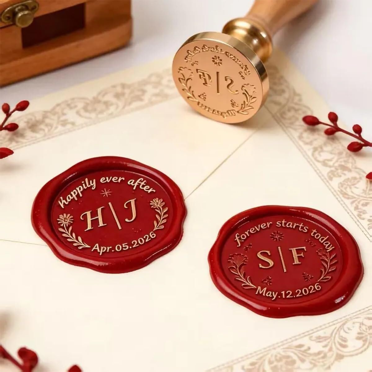 Custom Wax Seal Stamp Kit – Pe - Wax Seal Letter Kit recensie en prijs