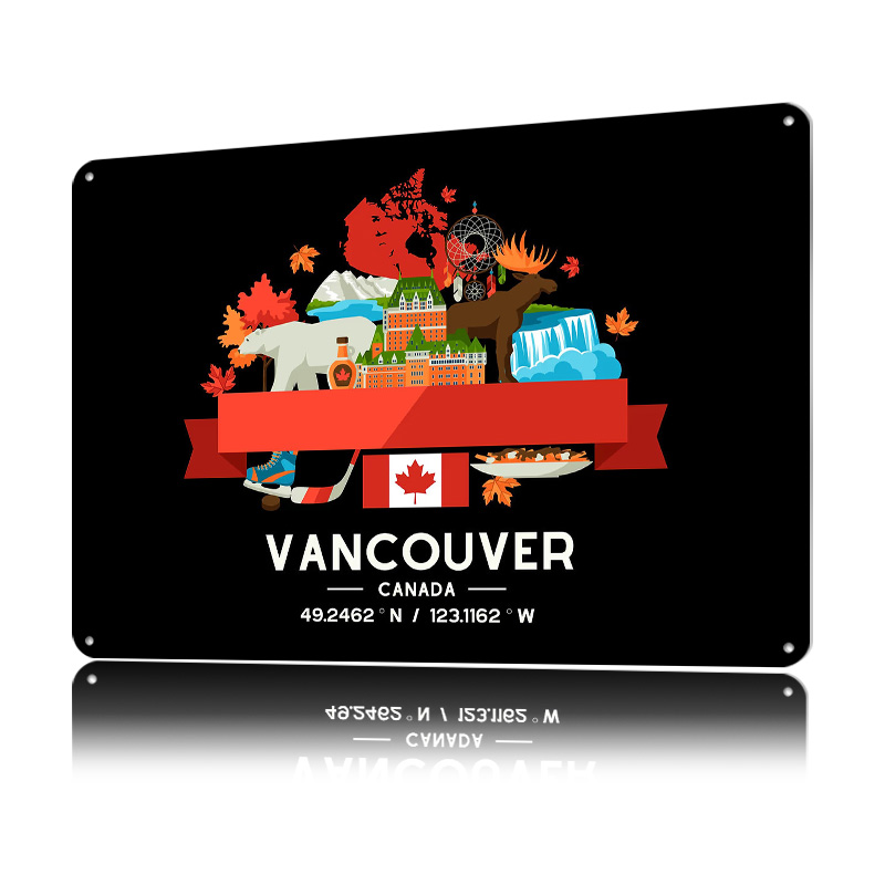 Vancouver City Map Printed Pos - Custom Map Poster recensie en prijs