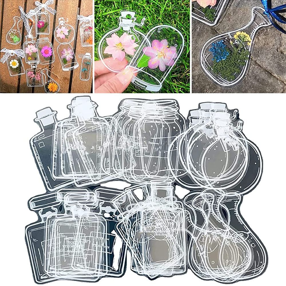 20Pcs DIY Transparent Dried Fl - Dried Flower Bookmark recensie en prijs
