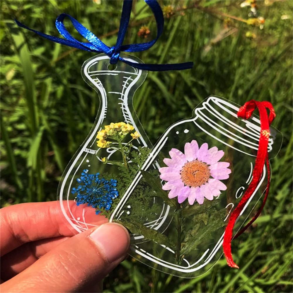 20Pcs DIY Transparent Dried Fl - Dried Flower Bookmark recensie en prijs