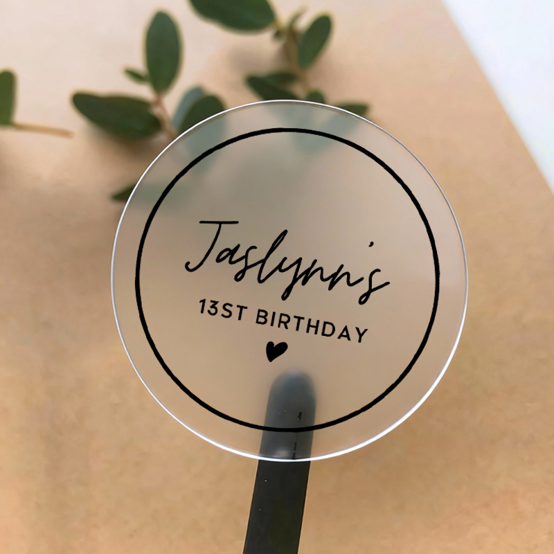 50PCS Personalized Birthday St - Personalised Candle Label recensie en prijs