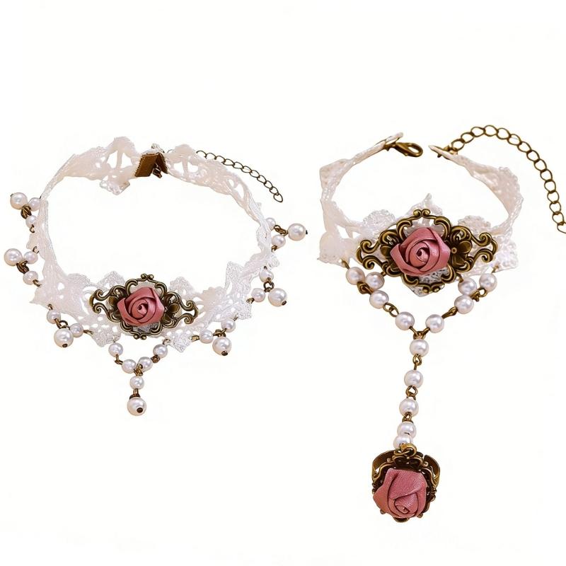 J78F Lace Necklace And Coordin - Coordinates Bracelet recensie en prijs