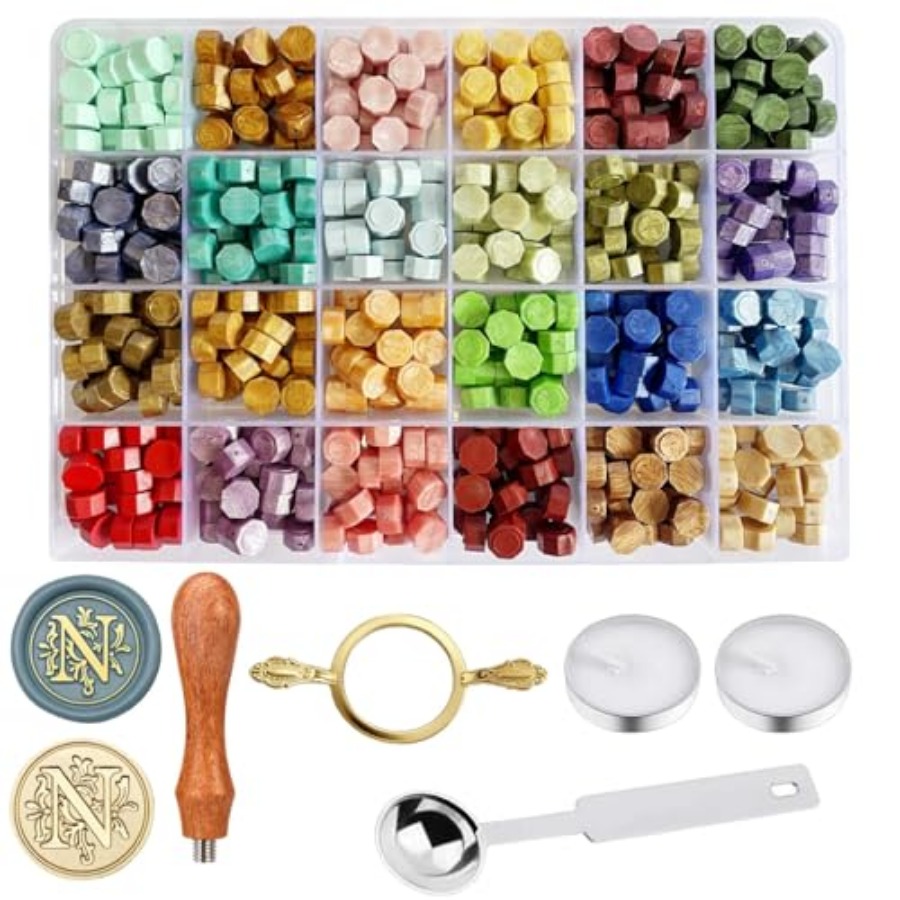 Wax Seal Stamp Kit - Sealing W - Wax Seal Letter Kit recensie en prijs